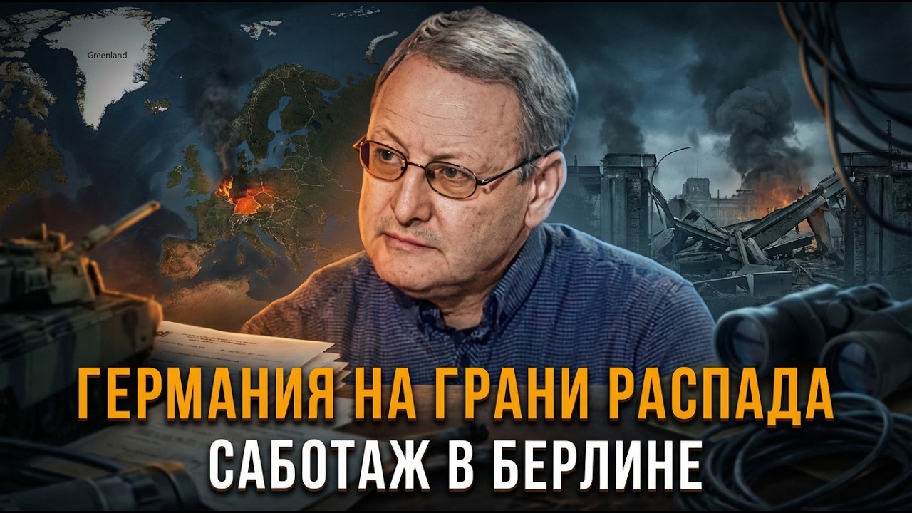 ГЕРМАНИЯ НА ГРАНИ РАСПАДА | Саботаж в Берлине | Виталий Волков