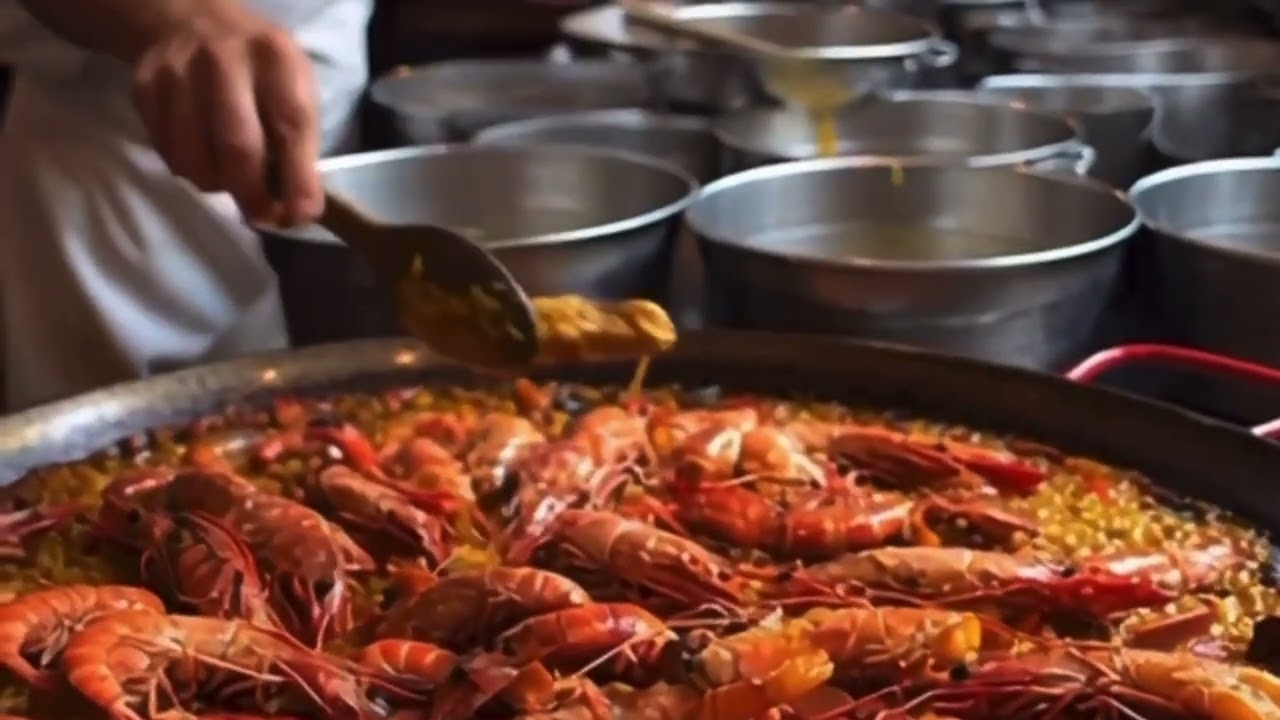 Je vous prépare la Paella 