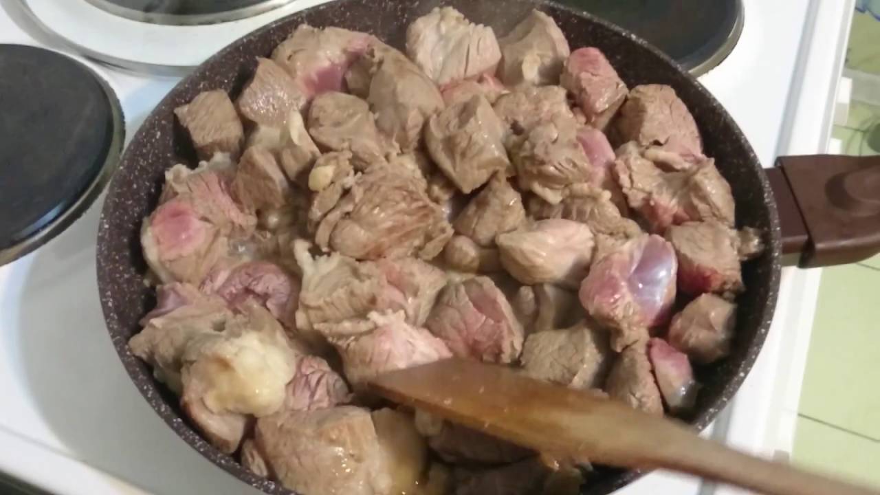 Жареная баранина