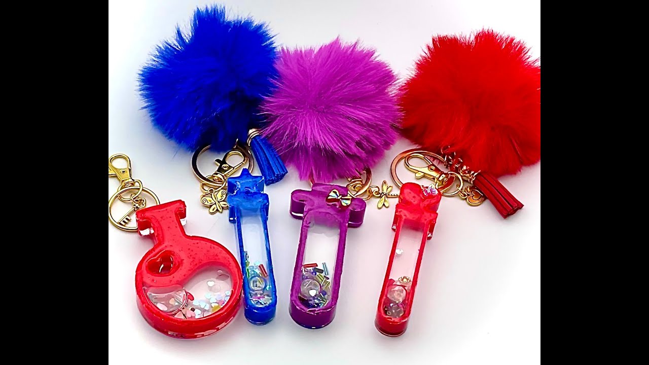 Love Potion resin SHAKER keychains using BeeBeeCraft Mold #resin #create #keychain #shaker #easy