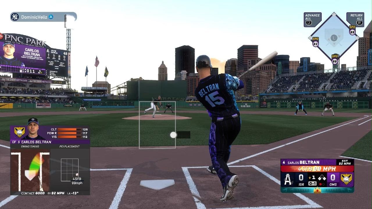 MLB The Show 25 Ranked play. (i went 5/5 with Shohei)