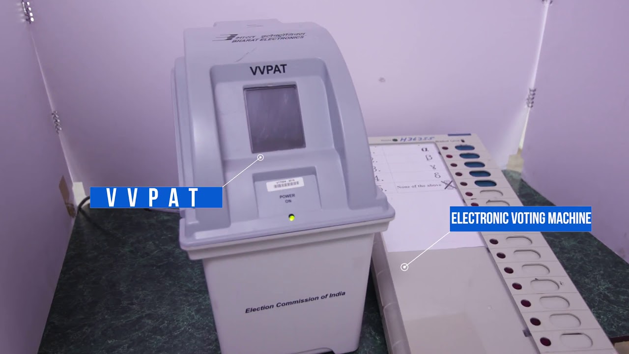 How to cast Vote using EVM - VVPAT