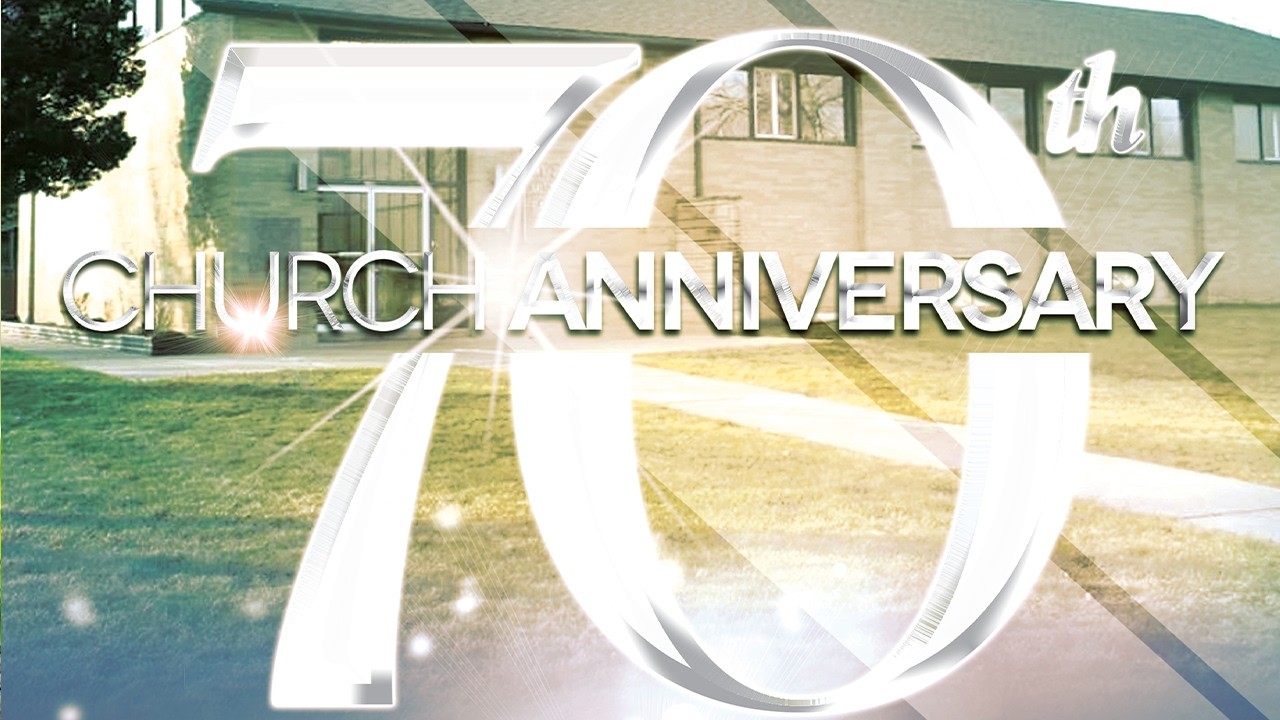 3:30pm - 70th Church Anniversary 3-8-2026