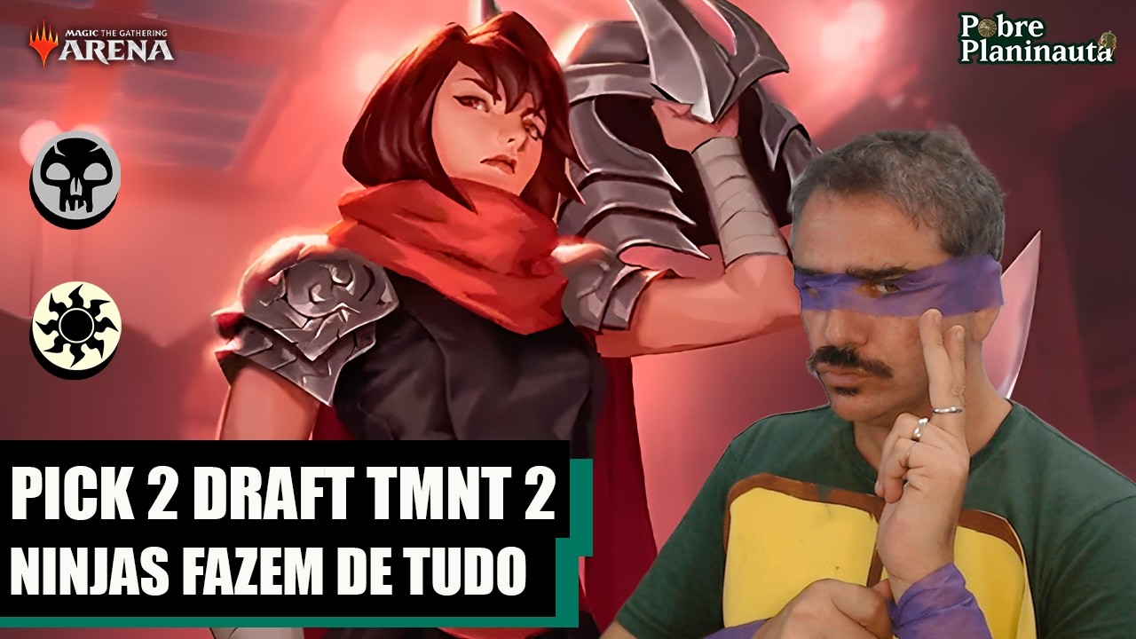🏆OS NINJAS TROUXERAM O PRIMEIRO TROFÉU 🏆 -  Pick 2 Draft TMNT 2