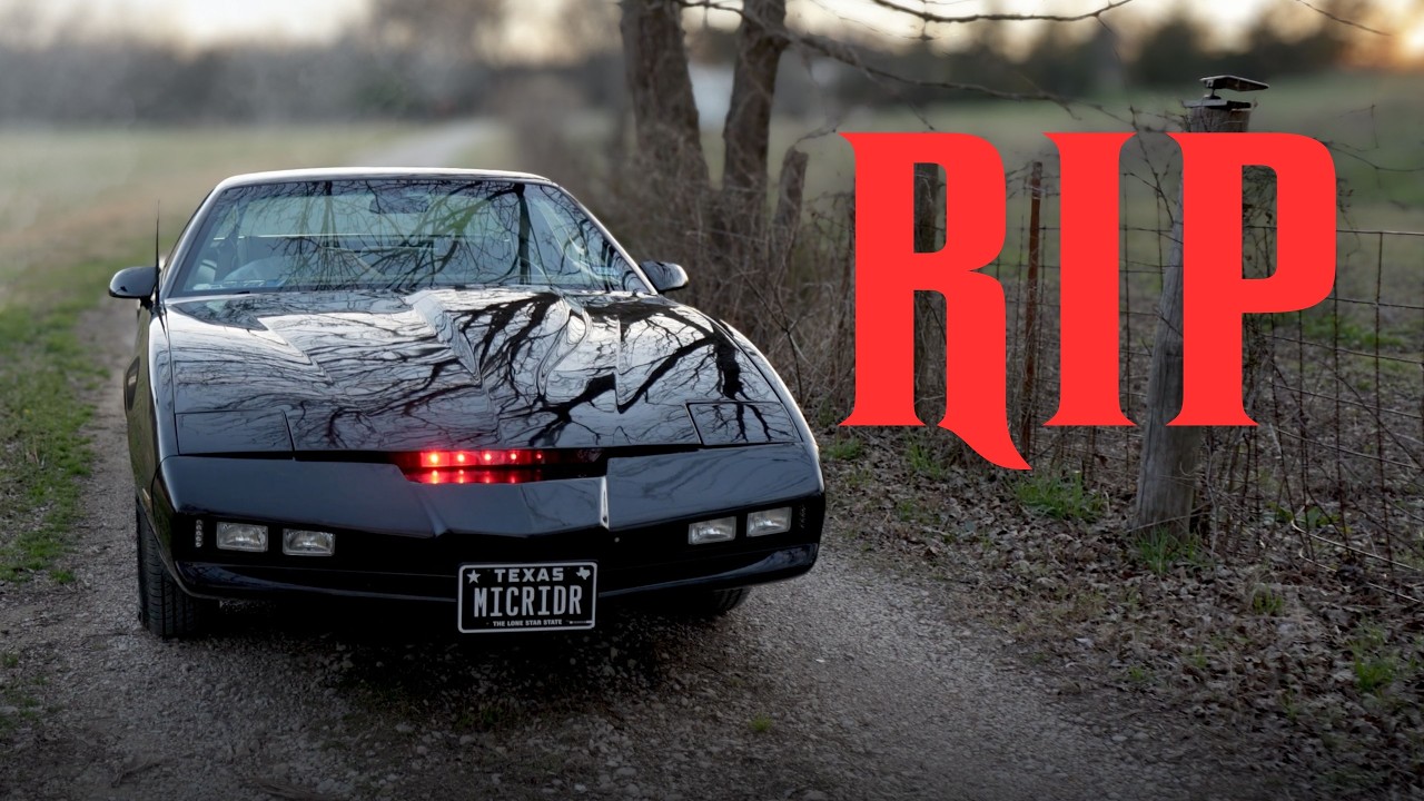 KITT из сериала «Рыцарь-наездник» мертв.