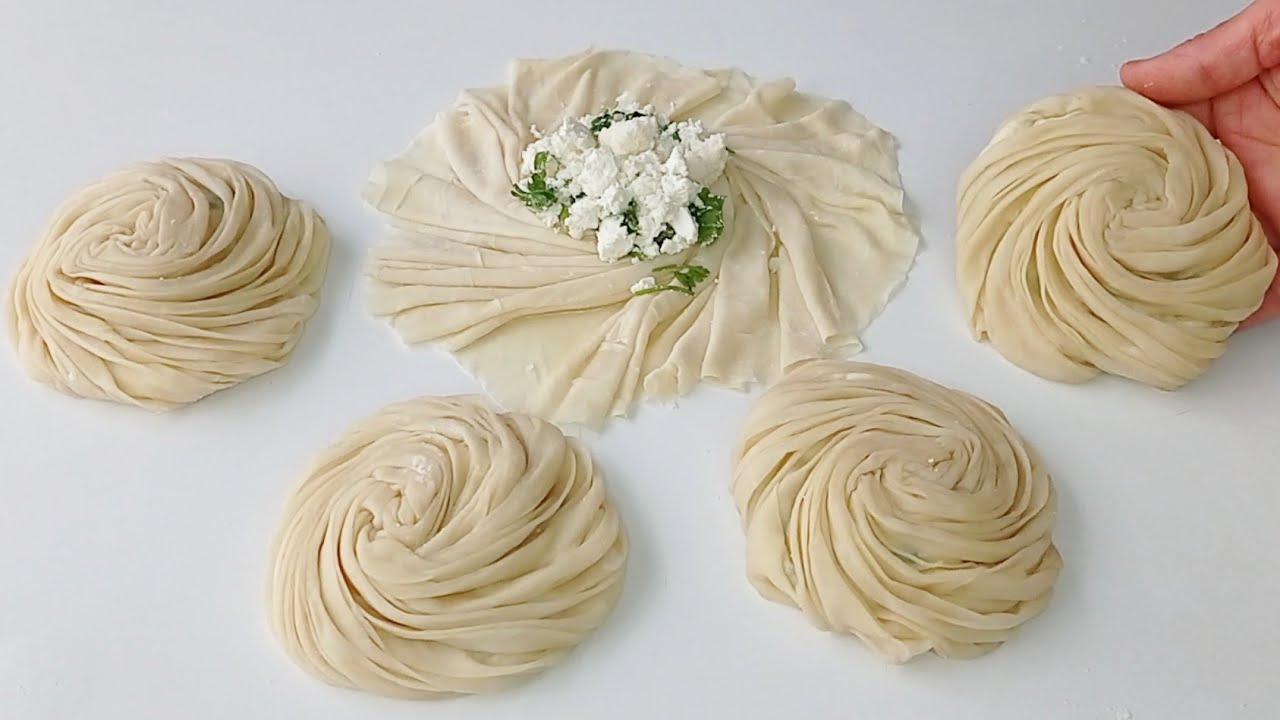 BU BÖREĞİN YAPIMINA HERKES HAYRAN KALDI❗YİYENLER TARİF İSTEDİ💯Çıtır Çıtır El Açması börek tarifi👌