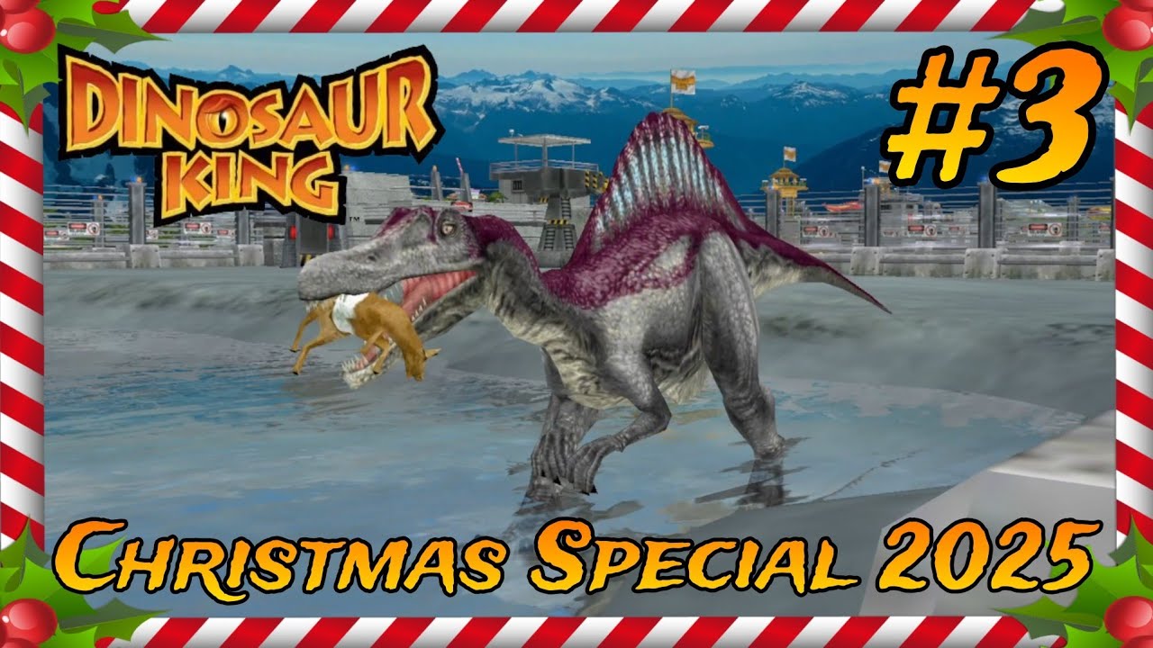 Spiny Finally Arrives At Dinosaur King Jurassic Park Operation Genesis Christmas Special 2025