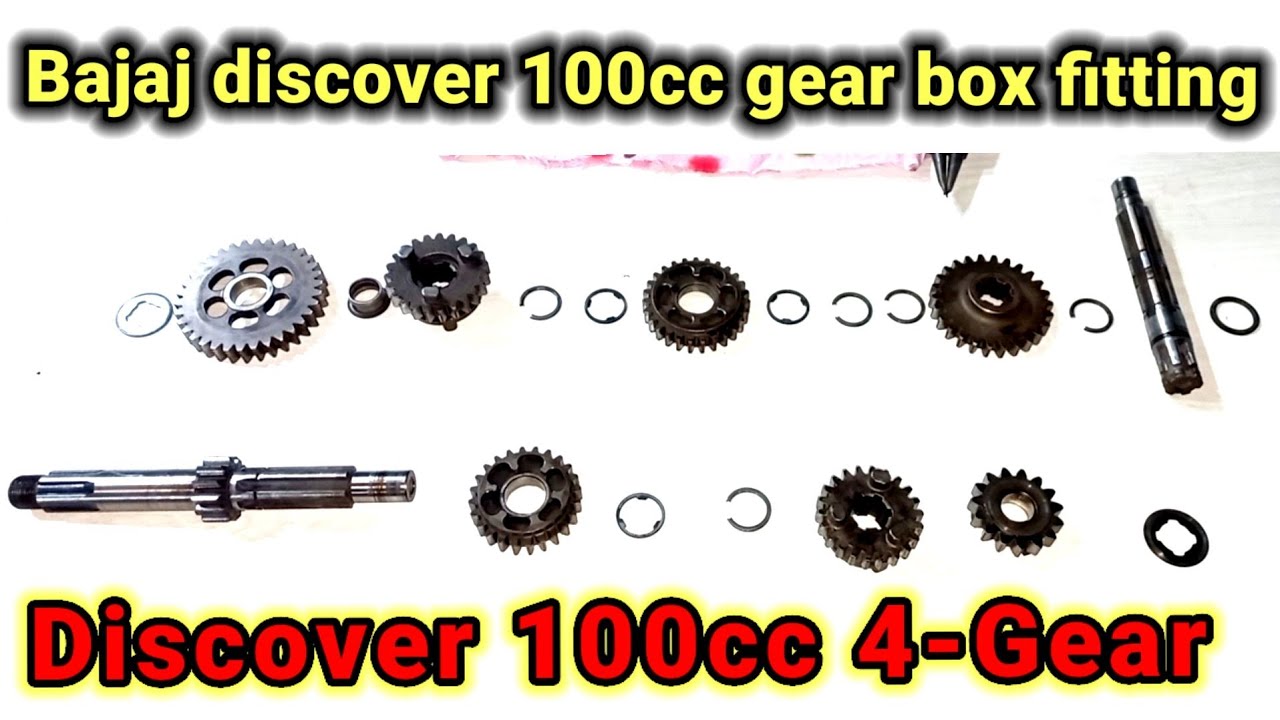 Часть 1: Ремонт двигателя: установка коробки передач Bajaj discover 100cc