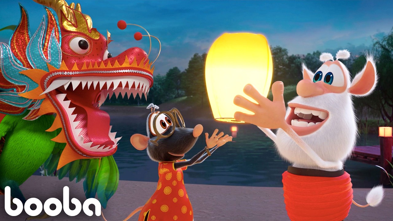 Pesta Lentera Keberuntungan bersama Booba! 🐲 Koleksi kartun ⭐ Super Toons TV Bahasa