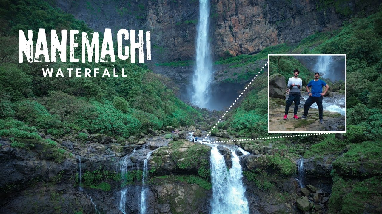 NANEMACHI Waterfall : The Most Beautiful Waterfall of Maharashtra | Varandha Ghat | Monsoon Trek