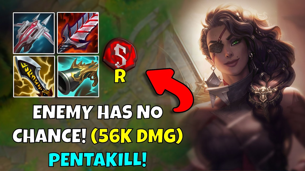 PENTAKILL ON SAMIRA🔥(56K DMG)🔥