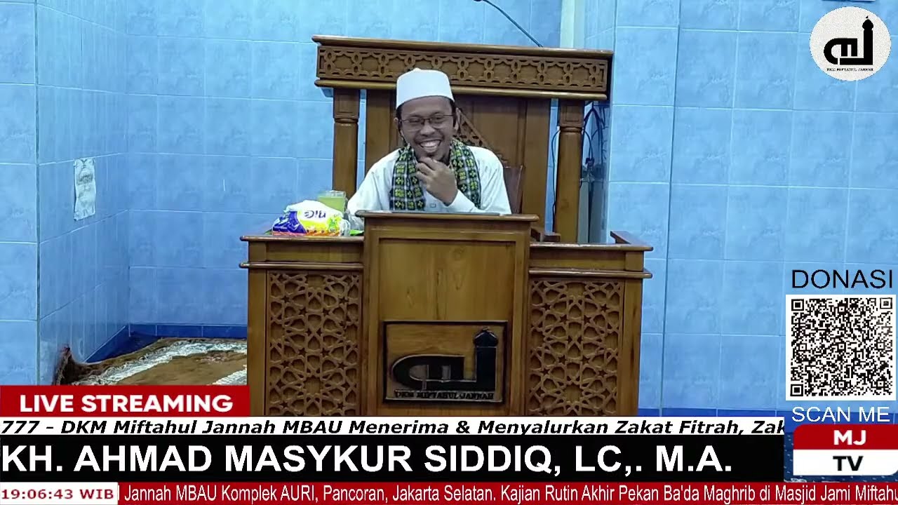 [LIVE] Tafsir Al Qurthubi - QS Annisa Ayat 23 - Bagian Ke-5 - KH. Ahmad Masykur, LC. MA.