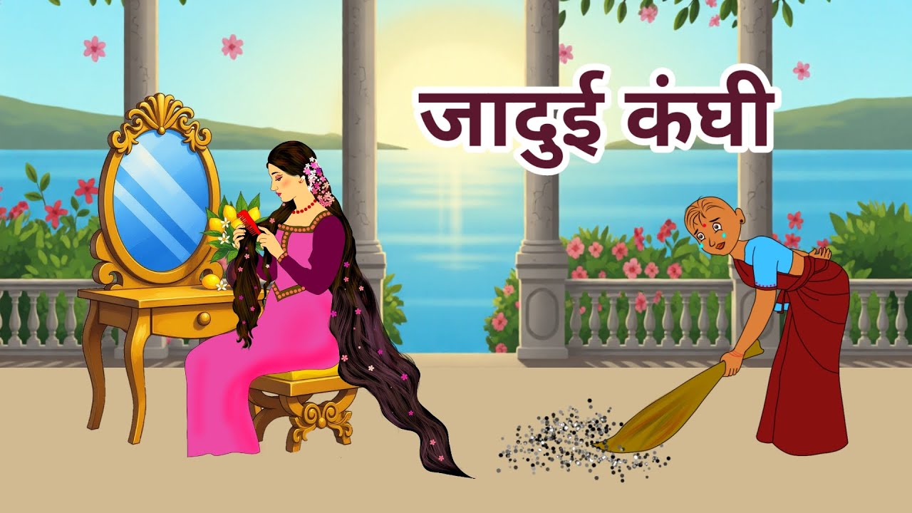 जादुई कंघी | Magical Comb | Hindi Kahaniyan | Bedtime Stories | Moral Stories | Hindi Stories 