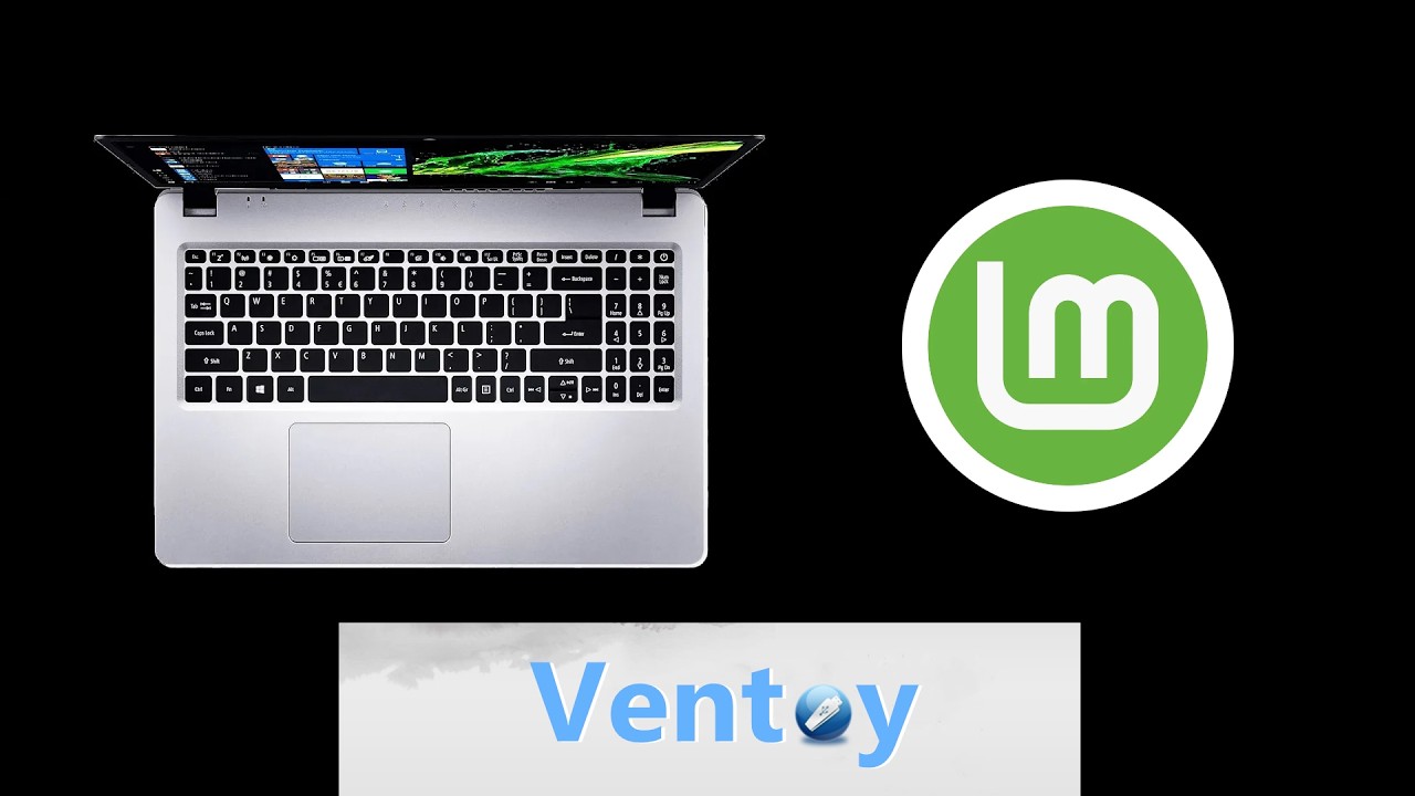 Installing Linux Mint to Acer Aspire 5's NVMe using a USB drive