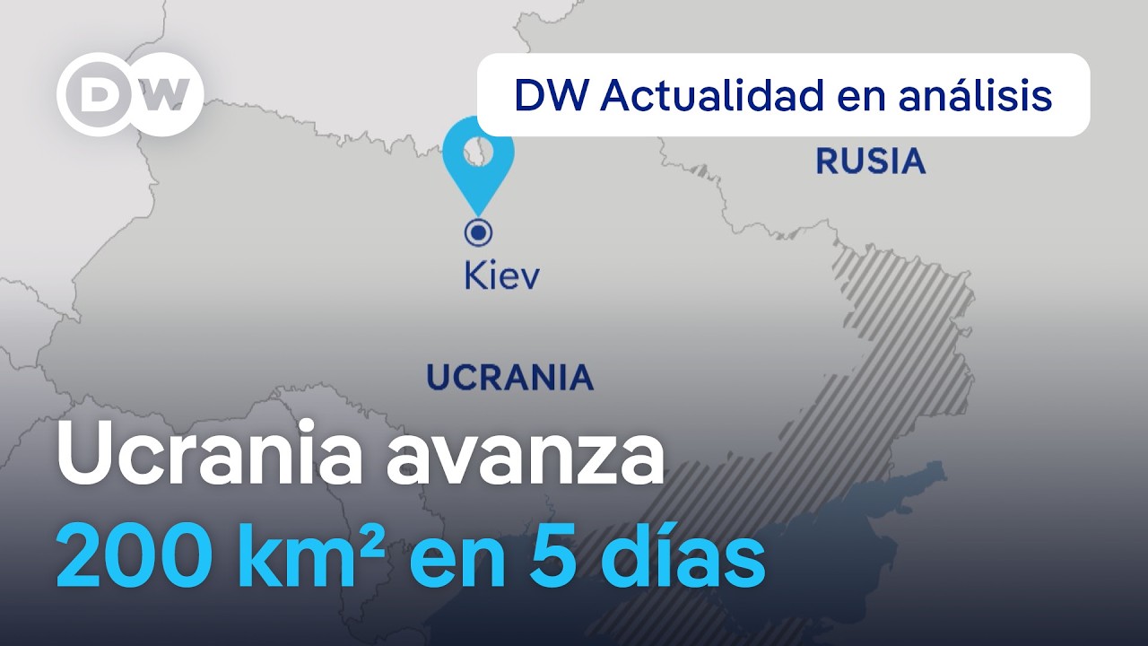 🟣 Ucrania recupera 200 km² de territorio en cinco días, equivalente a lo que Rusia ganó en un mes