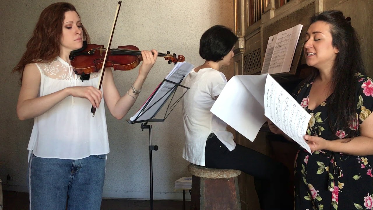 Servo per amore, violino organo e voce