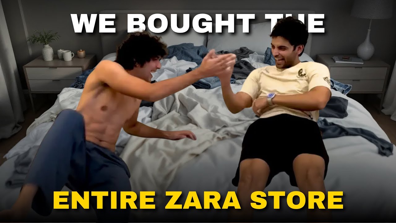We Bought the ENTIRE Zara Store 🛍️ (You Won’t Believe This!) 