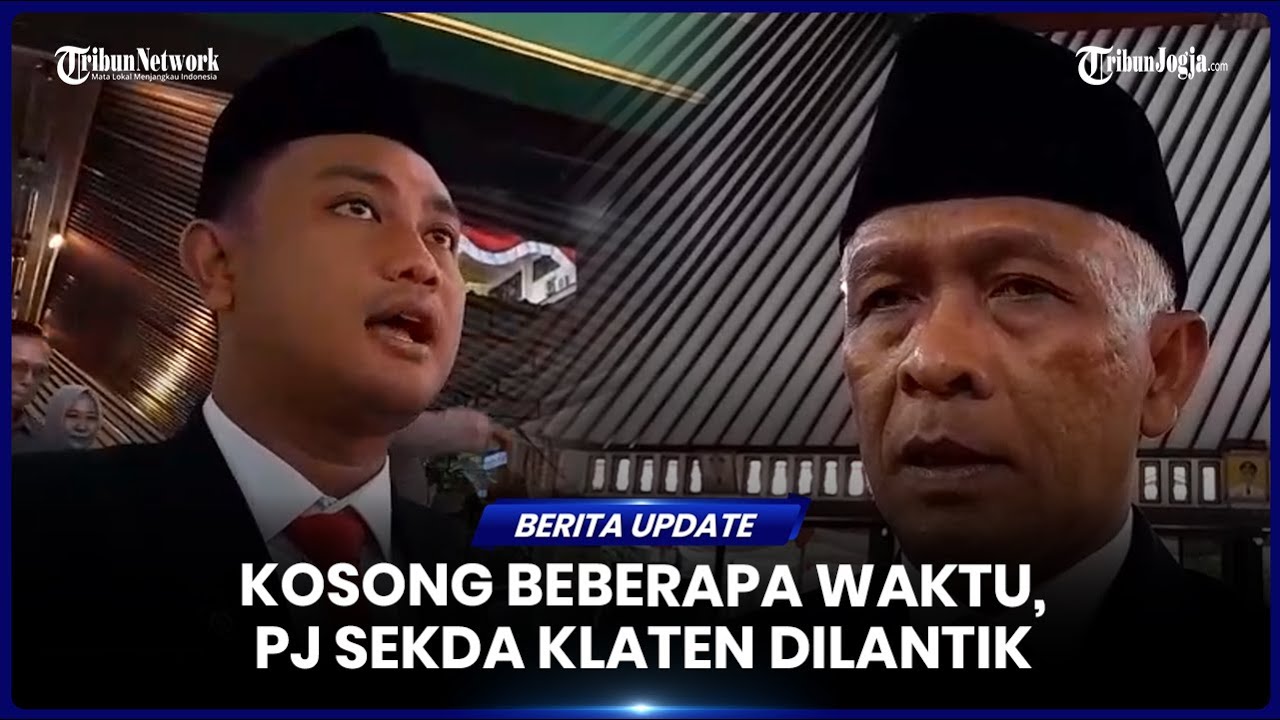 Hamenang Lantik Pj Sekda Klaten, Gantikan Mantan Sekda yang Terjaring Kasus Korupsi
