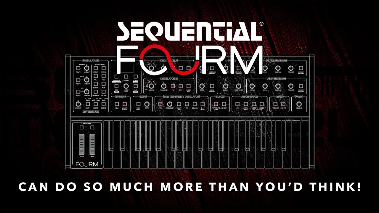 Sequential Fourm - Capable of some very unusual analog textures!