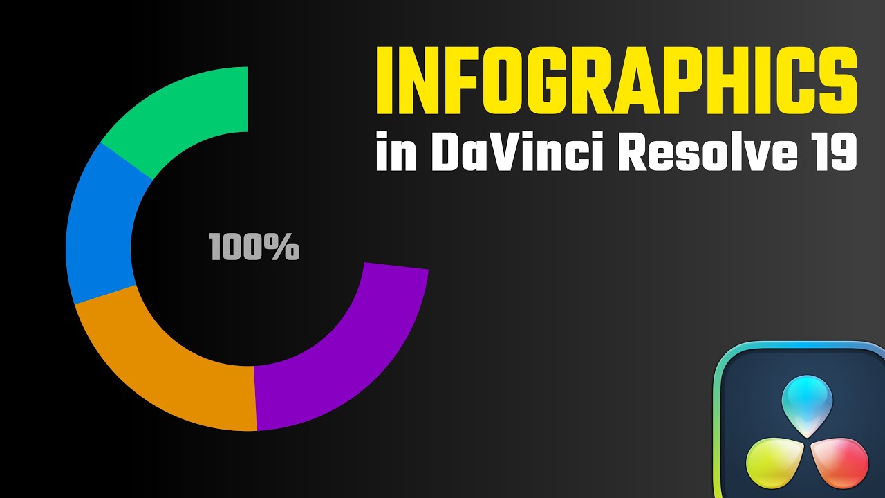 How to Create Animated Infographics in DaVinci Resolve 19