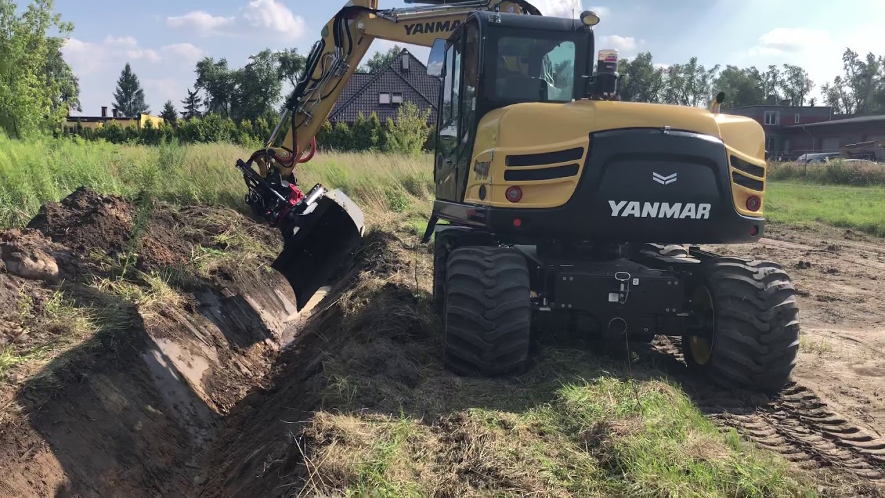 Yanmar B95w Rototilt