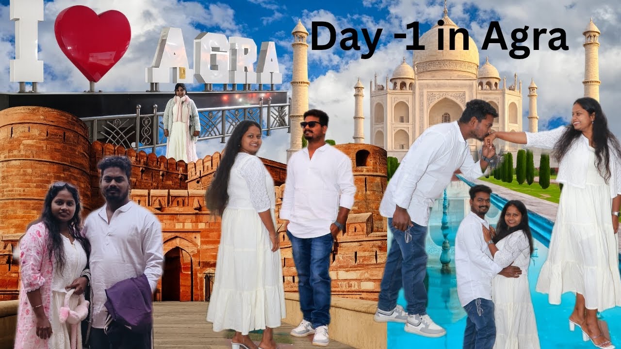 Day -1 in AGRA #uttarpradesh #andhrapradesh #travelvlog #explore #telugu 