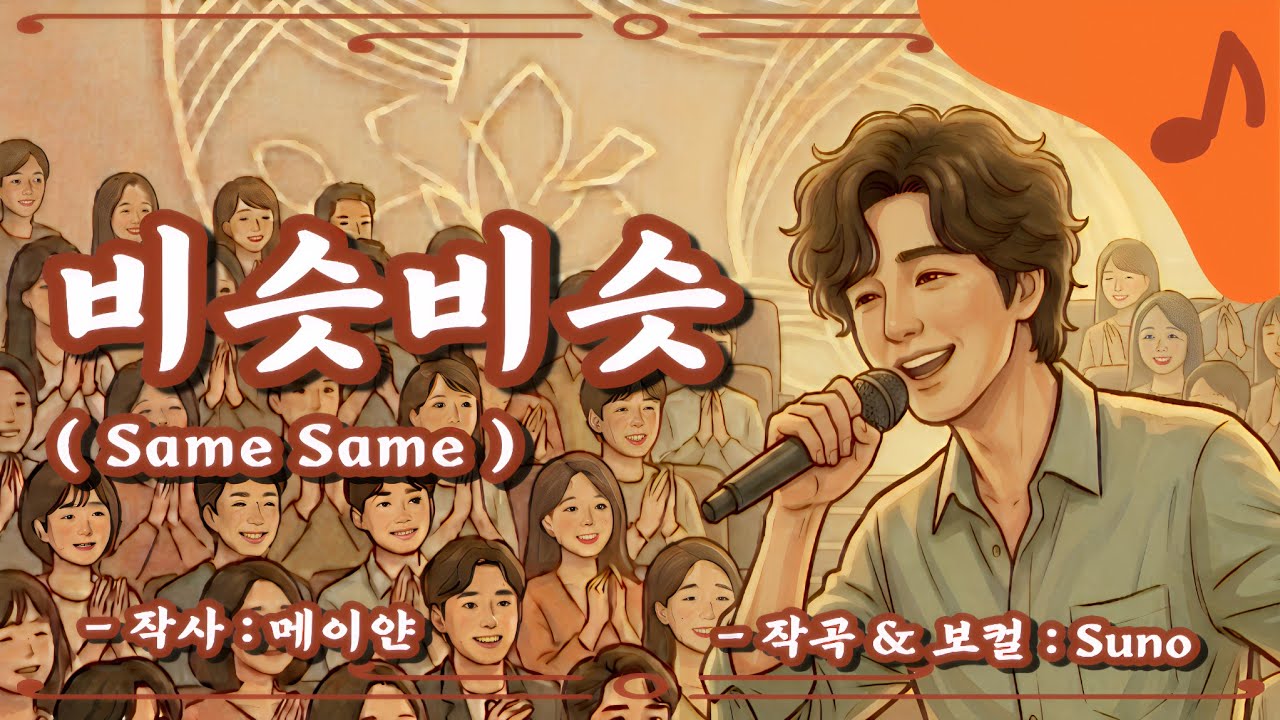 [🎵 인생 트로트] 비슷비슷 (Same Same) / 인생? 다 똑같지 뭐 💫 / Full ver / 가사 / Lyrics
