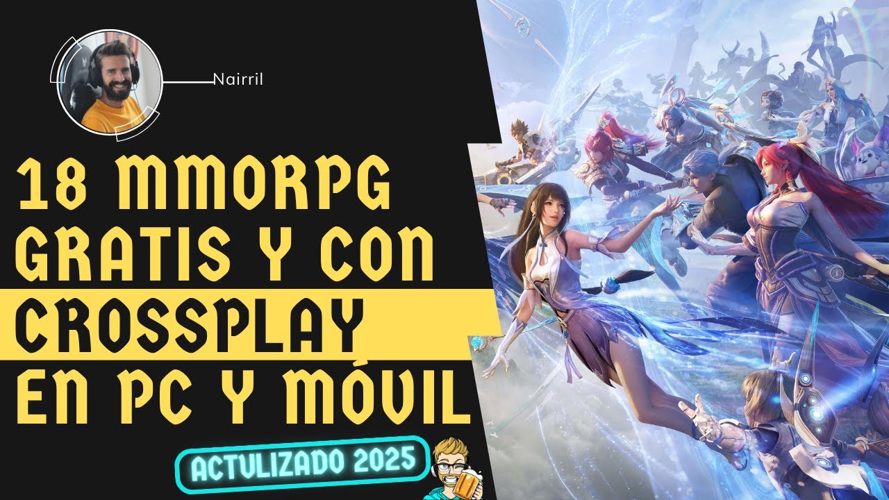 18 MMORPG con Crossplay para PC, Android e iOS en 2025 &iexcl;y GRATIS!🔥
