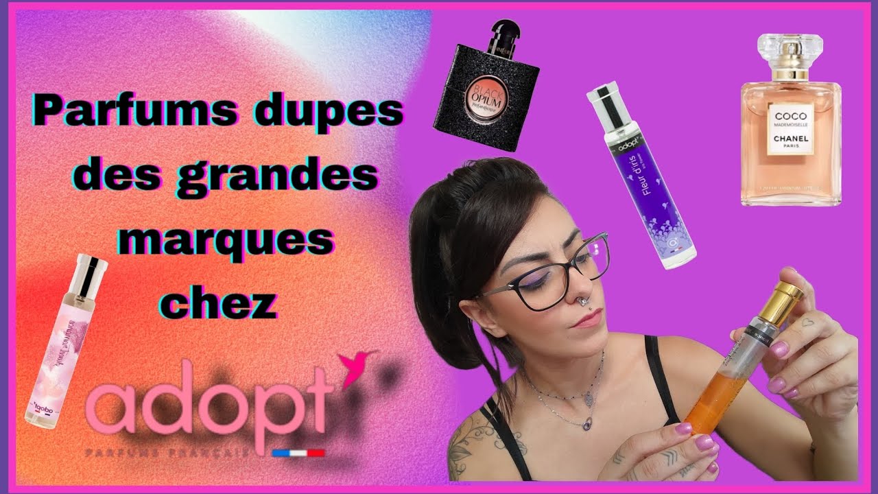 Parfums Dupes des GRANDES MARQUES chez ADOPT 😱🤯🥰 #adopt #parfum #dupes #viral