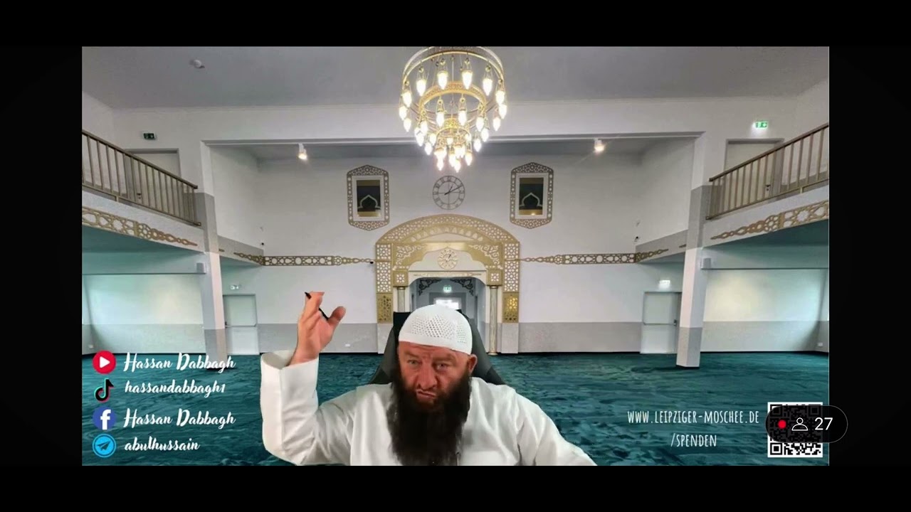 Stellungnahme Hassan Dabbagh zu den Anschuldigungen er erkläre Herrscher zu Kuffar