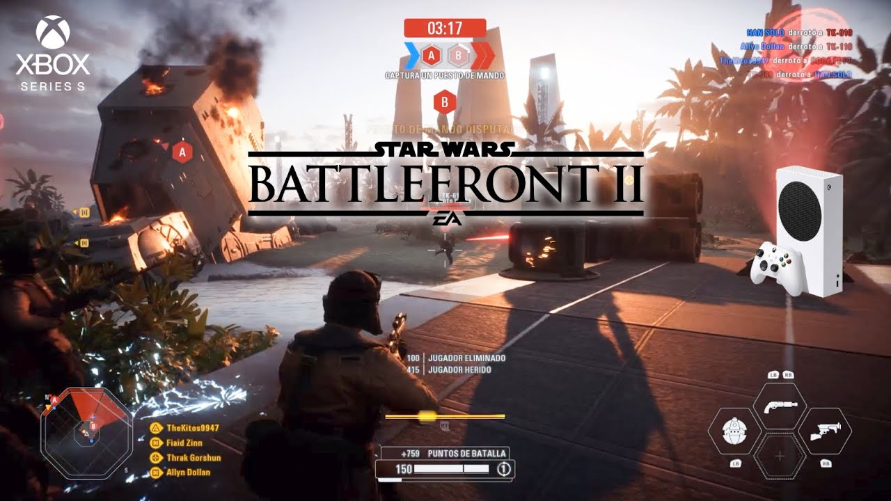 Star Wars Battlefront 2: Gameplay Asalto Galáctico - Xbox Series S
