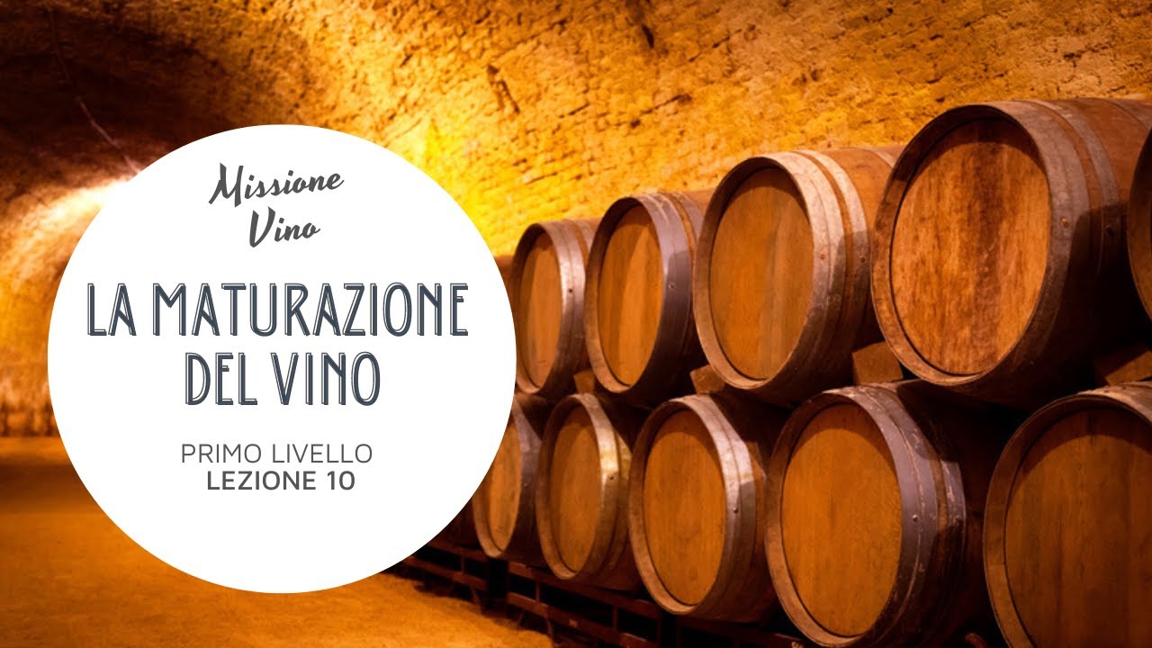 Lezione 10: Come fare invecchiare il vino - La maturazione del vino