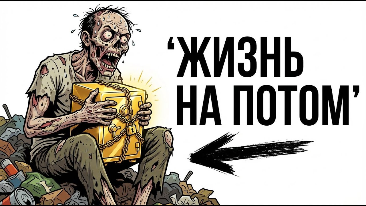 Синдром отложенной жизни: почему ты умрешь, так и не начав жить.