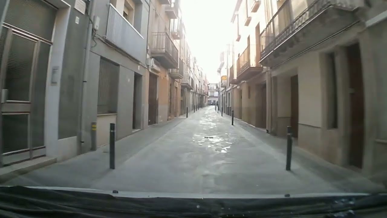 Salida del Palau de Anglesola
