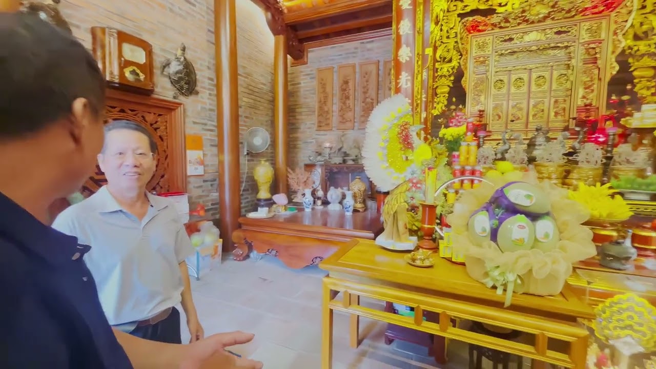 Ngôi nhà với kiến trúc cổ ở Thái Bình.