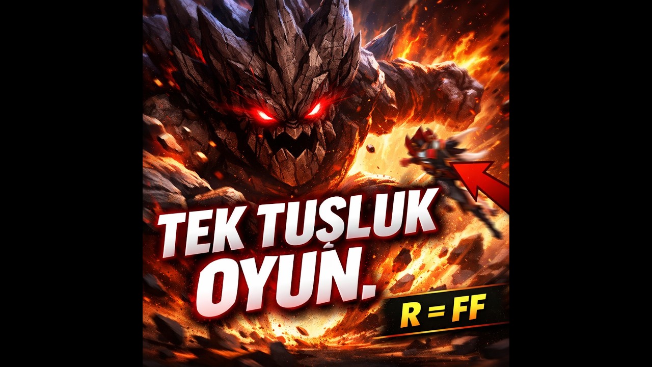 TEK TUŞLUK OYUN! | Malphite R Attı ve Oyun Bitti 💀