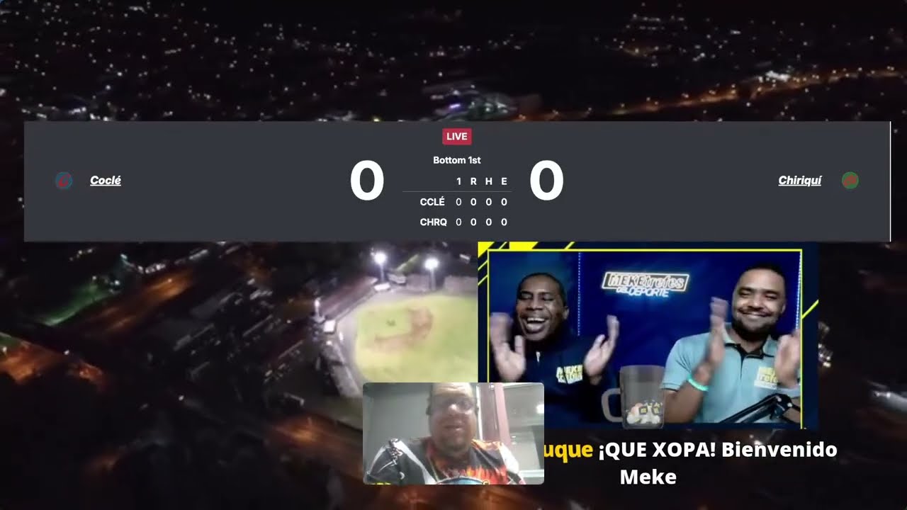 COCLÉ VS CHIRIQUÍ EN VIVO | CAMPEONATO JUVENIL DE BEISBOL