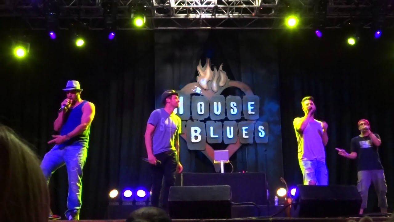 O-Town - Right Kind Of Wrong 5-2-15 VIP Sound Check HOB Orlando, FL