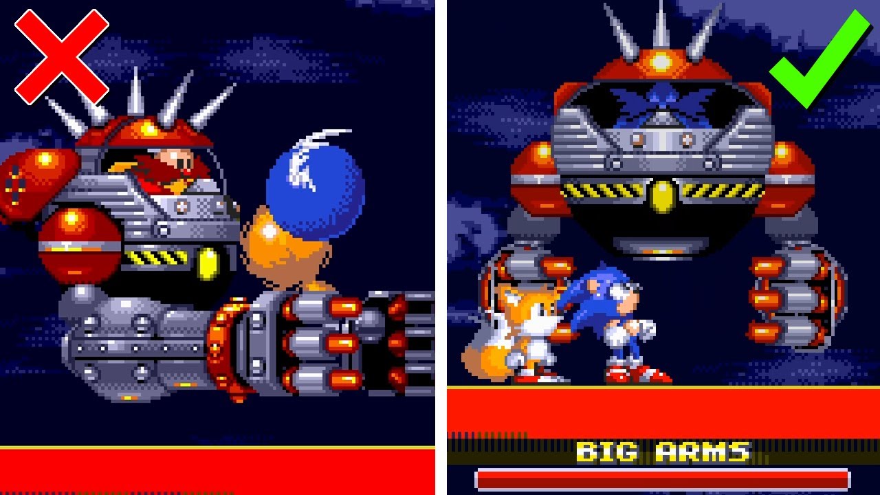 Sonic 3 A.I.R. Bosses, but HARDER! ⚡️ Sonic 3 A.I.R. mods ~ Gameplay