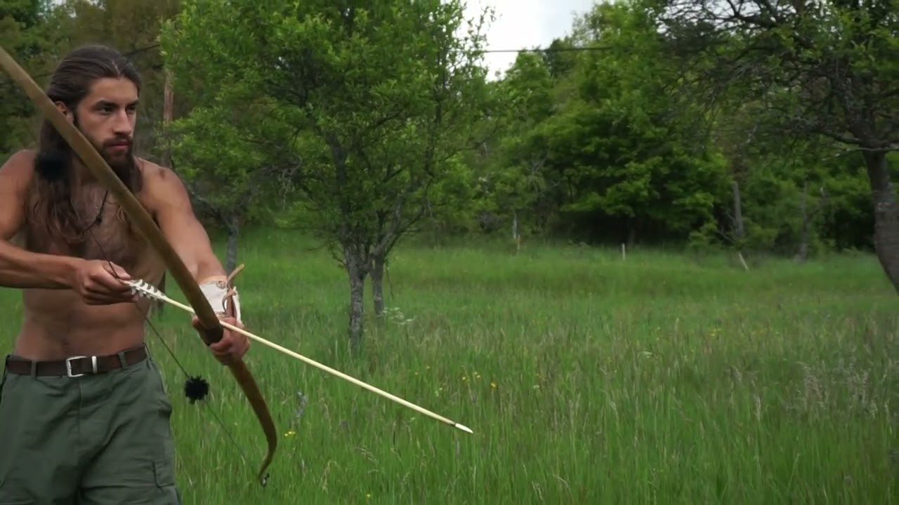 Primitive Ash Recurve Bow