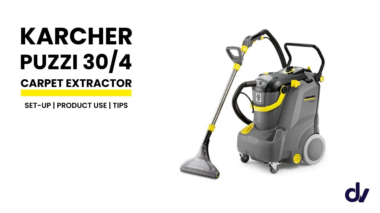 Karcher Puzzi 30/4 Carpet Extractor Breakdown