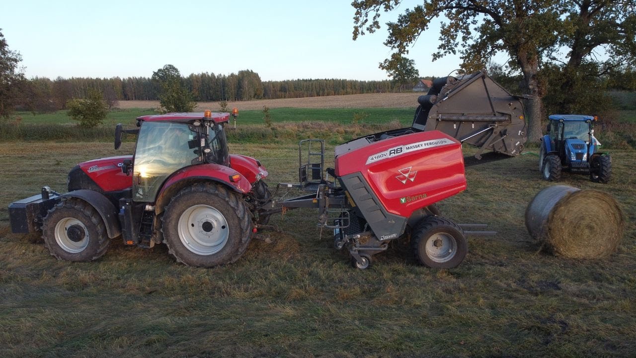 NOWY NABYTEK 2024! / PRASA MASSEY FERGUSON RB 4160 V !