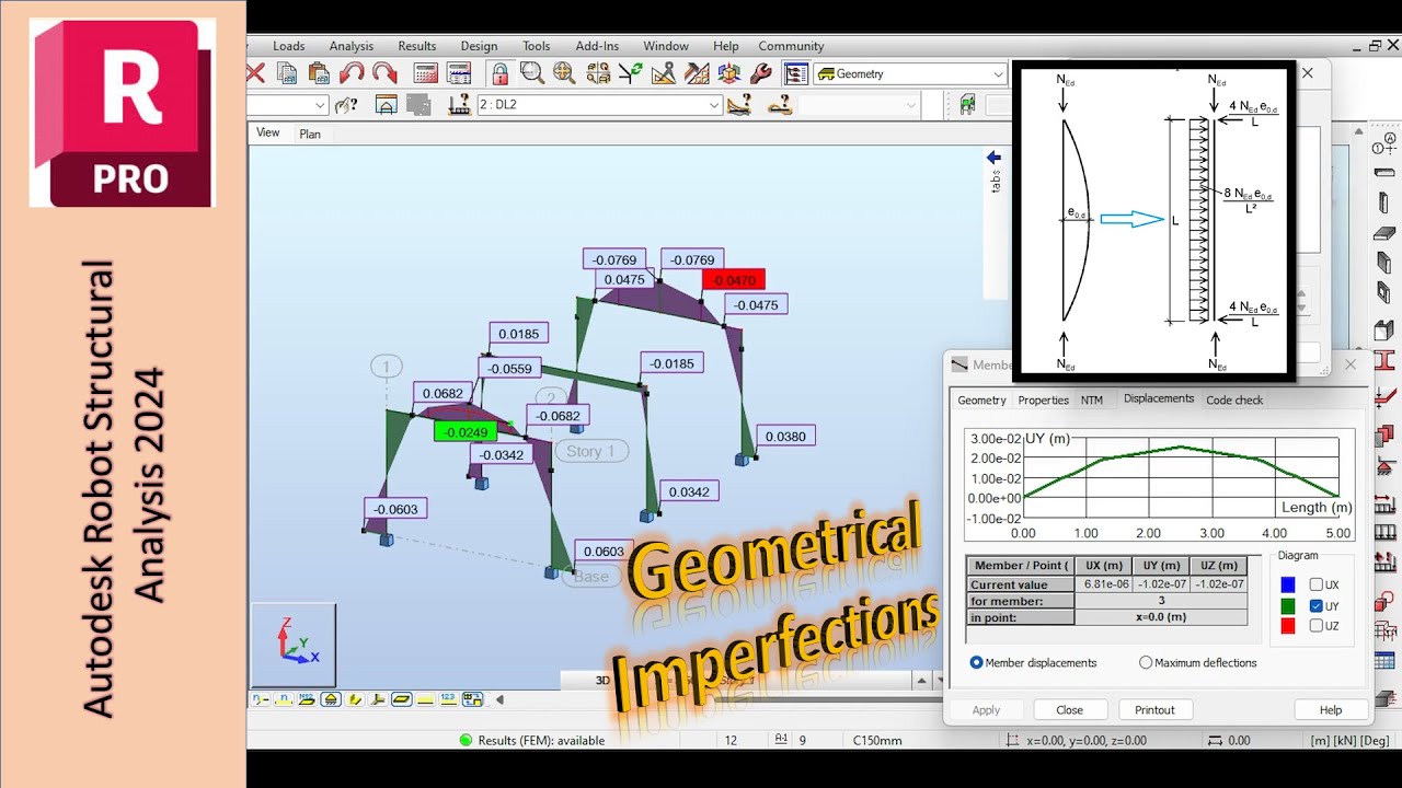 Understanding Geometrical Imperfections in Autodesk Robot Structural Analysis