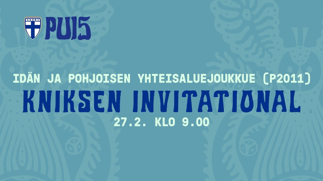 Pojat U15 (2011) | Idän ja Pohjoisen yhteisaluejoukkue – Asker Football | 27.2. 10.00