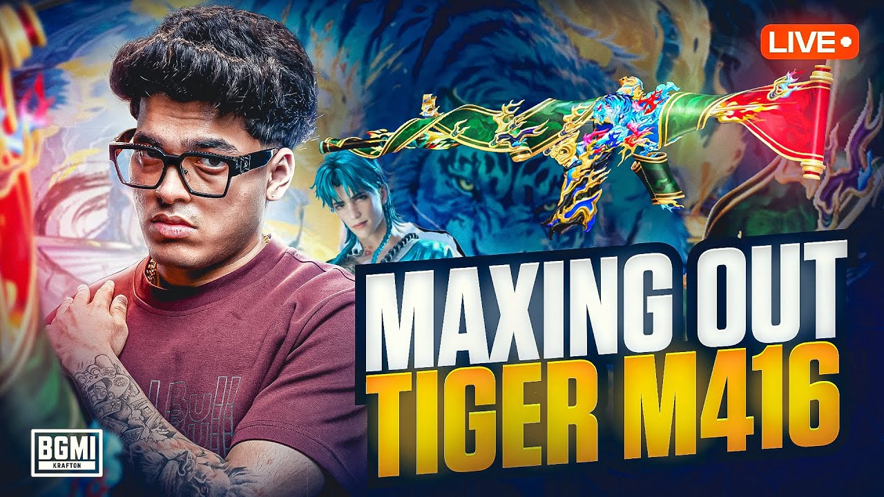 100,000 UC TIGER M416 CRATE OPENING  | JONATHAN IS BACK | BGMI