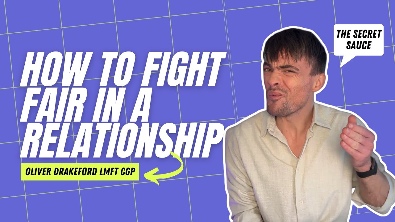 A Framework On How To Fight Fair In Marriage Or A Relationship