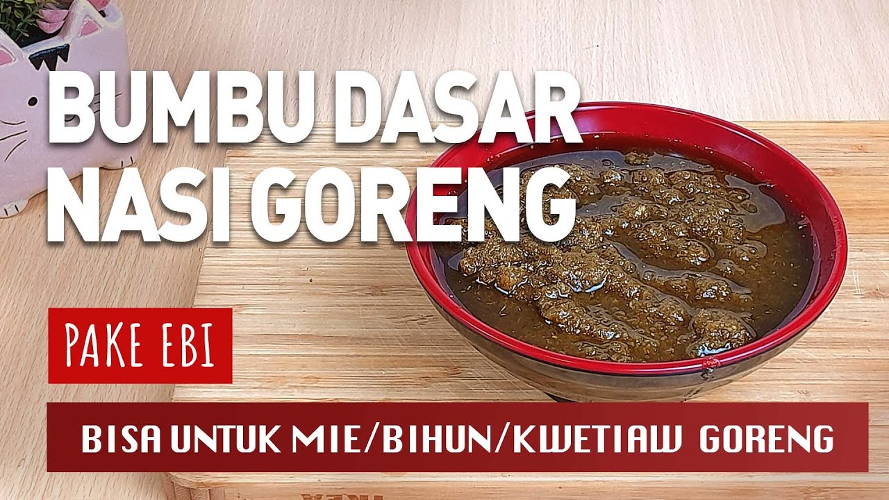 BUMBU NASI GORENG SERBAGUNA - Bisa untuk Mie/Bihun/Kwetiau Goreng.