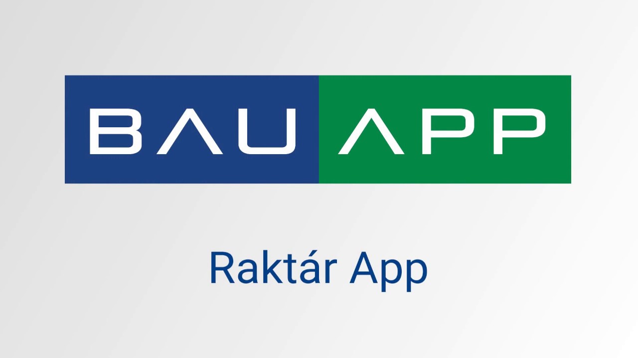 BauApp V3 Rakt&aacute;r App