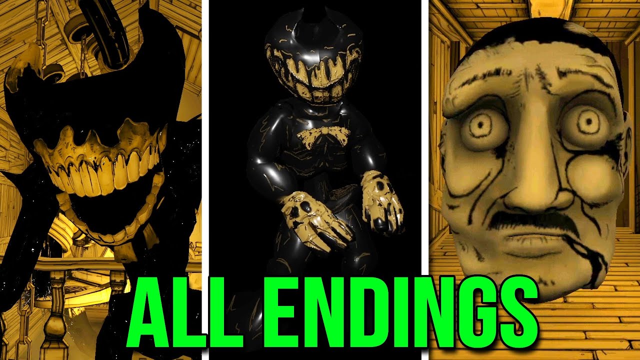 BATIM: Moving Pictures Redrawn - ALL Endings & Jumpscares (BATDR Version Showcase)