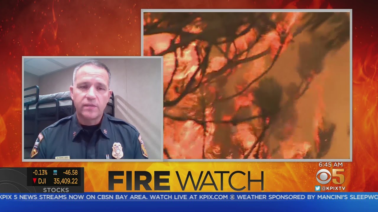 Caldor Fire Update:  Cal Fire Chief Issac Lake Gives Monday Morning On The Battle With The Caldor Fi